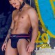 Sous-vêtement jockstrap noir pour homme – coupe échancrée et taille élastique