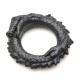 Cockring BDSM Caïman Noir - Sextoys fantaisie Malins-Plaisirs