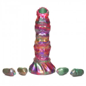 dildo ovipositeur alien – silicone avec œufs - Sextoy Hentai