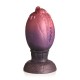 Buttplug en forme d’œuf de dragon rouge marron avec tête sculptée