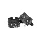 Menottes en cuir pour frogtie, bondage et jeux érotiques