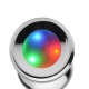 plug anal en aluminium avec LED multicolores