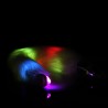 Plug lumineux avec queue de renard LED blanc