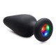 Plug anal lumineux silicone LED – buttplug multicolore