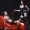 Couple en pleine scène BDSM sur sofa tantra – domination et soumission intense
