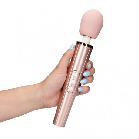 Wand Vibrator Rose Gold Orgasme forcé