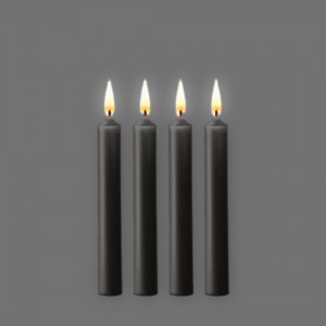 Bougies Wax Play Noir x4 Ouch!