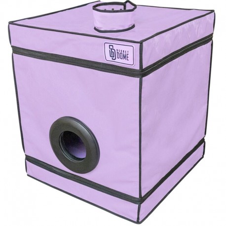 Cabine Bukkake Violet et Noir - Secret Dome