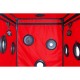 Kink Club Scandale Noir et Rouge - Nombreuses ouvertures refermables