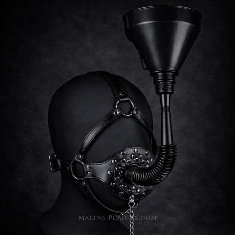 Harnais Bâillon avec Entonnoir - Ouch!