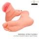 Détail anatomique masturbateur pied réaliste fétichisme des pieds