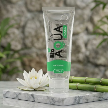 BIOAQUA - LUBRIFIANT INGRÉDIENTS NATURELS À BASE D''EAU 200 ML