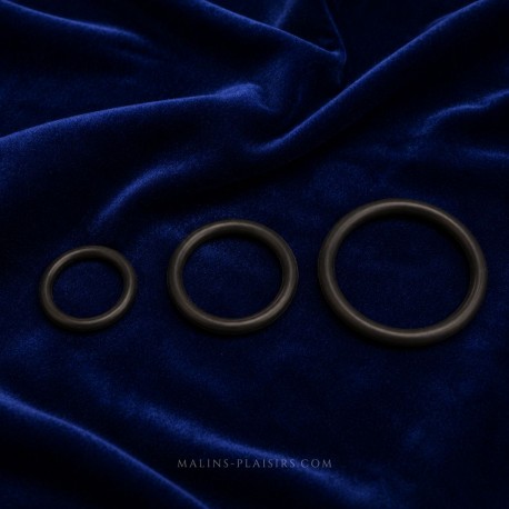 Lot de 3 cockrings élastiques Addicted Toys