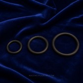 Lot de 3 cockrings élastiques Addicted Toys
